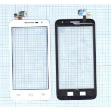 Сенсорное стекло (тачскрин) для Alcatel POP D5 5038D белое