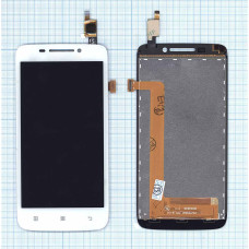 Дисплей для Lenovo S650 белый