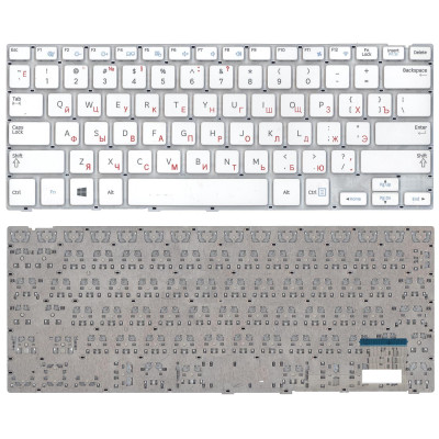 Клавиатура для ноутбука Samsung NP915S3 белая