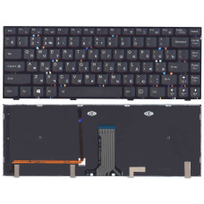 Клавиатура для ноутбука Lenovo IdeaPad Y400 Y410P Y430P черная с подсветкой