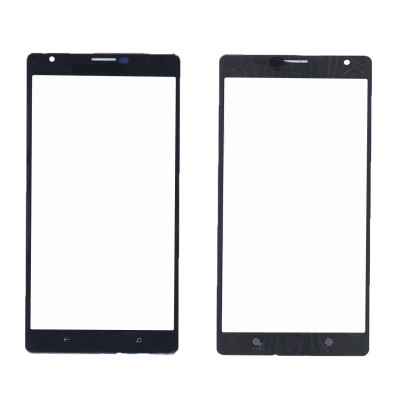Стекло для Nokia Lumia 1520 черное