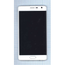 Дисплей для Samsung Galaxy Note Edge SM-N915 белый с рамкой