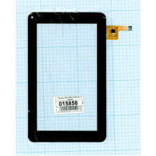 Сенсорное стекло (тачскрин) FPC-TP70011(DR1334)-01 черное