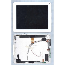 Модуль (матрица + тачскрин) для Digma iDsD10 3G белый с рамкой
