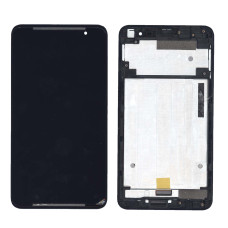 Модуль (матрица + тачскрин) для Acer Iconia Talk S A1-724 черный с рамкой