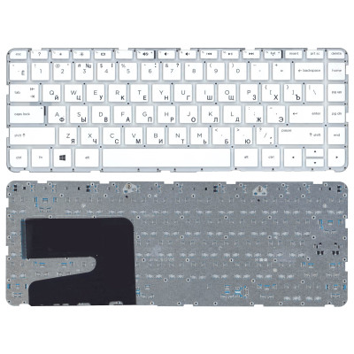 Клавиатура для HP Pavilion TouchSmart 14-N296TX цвет белый