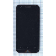 Дисплей для Asus ZenFone Go ZC451TG черный c рамкой