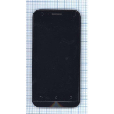 Дисплей для Asus ZenFone Go ZC451TG черный c рамкой