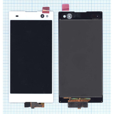Дисплей для Sony Xperia C3 / C3 Dual (D2533) белый