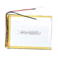 Аккумулятор Li-Pol (батарея) 3*70*95мм 3pin 3.7V/2500mAh