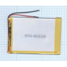 Аккумулятор Li-Pol (батарея) 3*70*110мм 2pin 3.7V/3600mAh