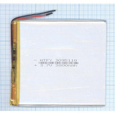 Аккумулятор Li-Pol (батарея) 3*95*110мм 2pin 3.7V/3800mAh