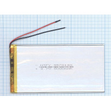 Аккумулятор Li-Pol (батарея) 3.5*70*140мм 2pin 3.7V/5000mAh
