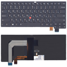 Клавиатура для ноутбука Lenovo Thinkpad T460S T470S черная с подсветкой 01YR111, 01EN705, 01EN746