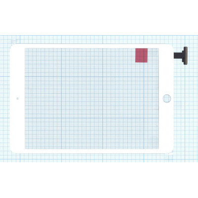 Сенсорное стекло (тачскрин) Ipad mini (A1432 A1454 A1455) белое