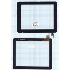 Сенсорное стекло (тачскрин) Explay Cinema TV 3G 04-0970-0938 V1 (236x183mm) черное