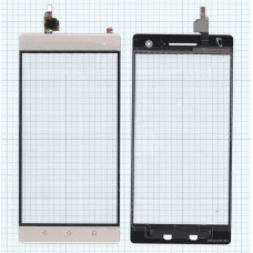 Сенсорное стекло (тачскрин) для Lenovo Phab 2 золотое