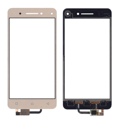 Сенсорное стекло (тачскрин) для Lenovo Vibe S1 золотое