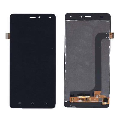 Дисплей для Micromax E451 черный