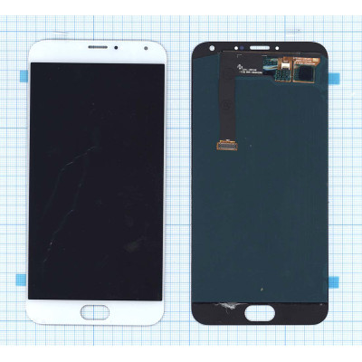 Дисплей для Meizu MX5 белый