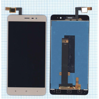 Дисплей для Xiaomi Redmi Note 3/Note 3 Pro золотой