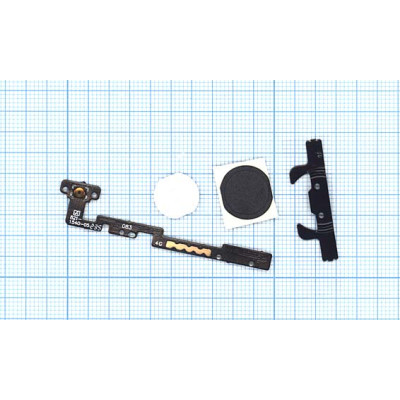 Кнопка Home для Apple Ipad mini белая со шлейфом
