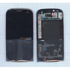 Дисплей для Samsung Galaxy S3 Duos GT-I9300I I9308I черный с рамкой