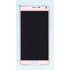 Дисплей для Samsung Galaxy Note 4 SM-N910C розовый
