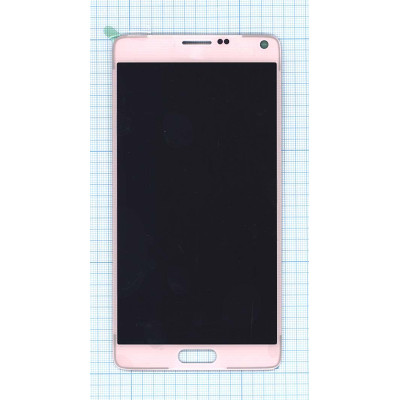 Дисплей для Samsung Galaxy Note 4 SM-N910C розовый