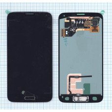 Дисплей для Samsung Galaxy S5 SM-G900H золотой с кнопкой home