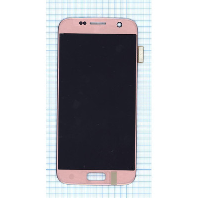 Дисплей для Samsung Galaxy S7 SM-G930F розовое золото