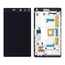 Модуль (матрица + тачскрин) для Asus ZenPad C 7.0 Z170MG черный c серебристой рамкой