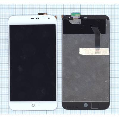 Дисплей для Meizu MX3 белый