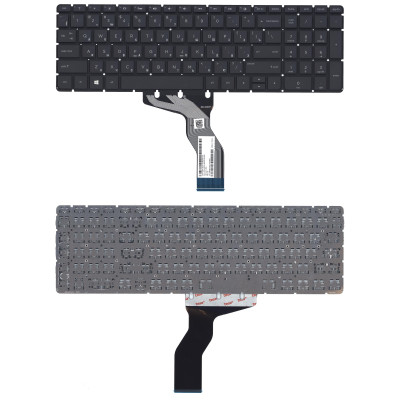 Клавиатура для HP Pavilion Gaming 15-AK196UR цвет черный с подсветкой