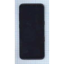 Дисплей для Samsung Galaxy S8 SM-G950F черный с черной рамкой