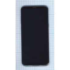 Дисплей для Samsung Galaxy S8 Plus SM-G955F черный с серой рамкой