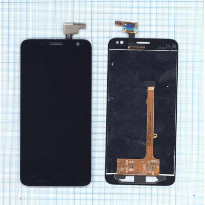 Дисплей для Alcatel Idol Mini 6012X черный