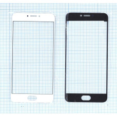 Стекло для Meizu Pro 6 белое