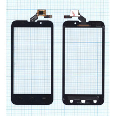 Сенсорное стекло (тачскрин) для ZTE Majesty Z796C черное
