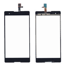Сенсорное стекло (тачскрин) для Sony Xperia T2 Ultra черное