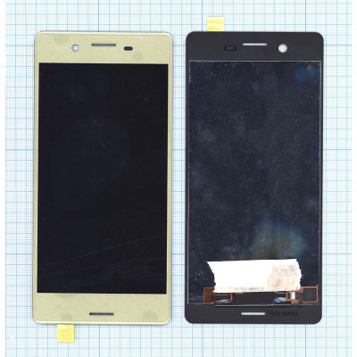 Дисплей для Sony Xperia X / X Performance золотой