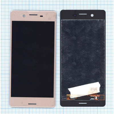 Дисплей для Sony Xperia X / X Performance розовый