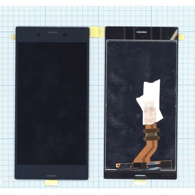Дисплей для Sony Xperia XZs синий