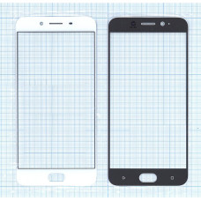 Cтекло для OPPO R9s белое
