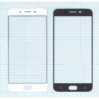 Cтекло для OPPO R9s белое