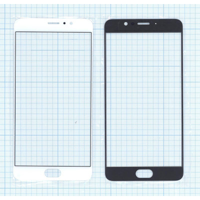 Стекло для Meizu Pro 6 Plus белое