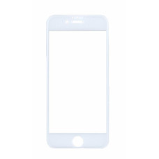 Защитное стекло 4D для Apple iPhone 6/6S белое