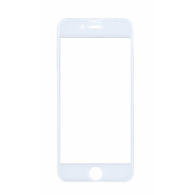 Защитное стекло 4D для Apple iPhone 6/6S белое