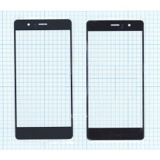 Стекло для Huawei P9 Lite черное