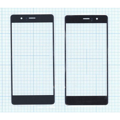 Стекло для Huawei P9 Lite черное